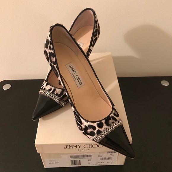 Jimmy Choo leopard pony hair heels - Picture 4 of 6